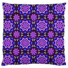 Colorful-3 Large Flano Cushion Case (two Sides) by ArtworkByPatrick