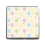 Easter Pattern Memory Card Reader (Square) Front