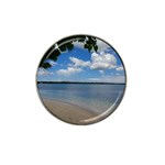 Isla Puerto Rico Hat Clip Ball Marker Front