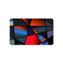 3d And Abstract Magnet (name Card) by Sapixe