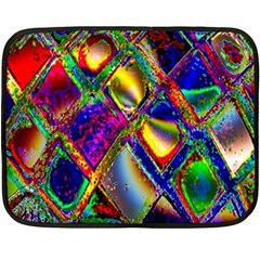 Abstract Digital Art Fleece Blanket (mini) by Sapixe