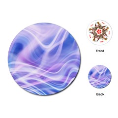 Abstract Graphic Design Background Playing Cards (round)  by Sapixe