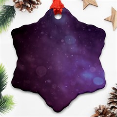 Abstract Purple Pattern Background Ornament (snowflake) by Sapixe