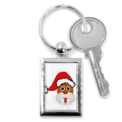Child Of Artemis Christmas Animal Clipart Key Chains (rectangle)  by Sapixe