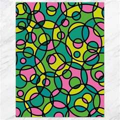 Circle Background Background Texture Canvas 18  X 24   by Sapixe