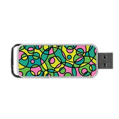 Circle Background Background Texture Portable Usb Flash (one Side) by Sapixe