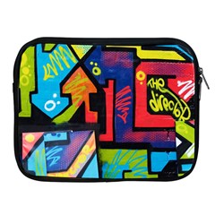 Urban Graffiti Movie Theme Productor Colorful Abstract Arrows Apple Ipad 2/3/4 Zipper Cases by genx