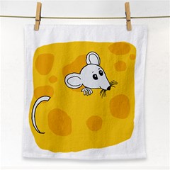 Rat Mouse Cheese Animal Mammal Face Towel by Nexatart