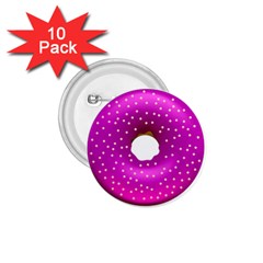 Donut Transparent Clip Art 1 75  Buttons (10 Pack) by Sapixe
