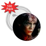 Digital Fantasy Girl Art 2.25  Buttons (100 pack)  Front