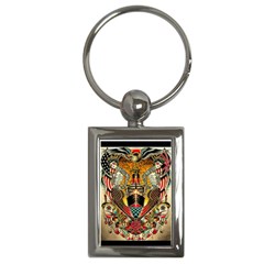Hail Fine Art Print Key Chains (rectangle)  by Sapixe