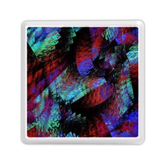 Native Blanket Abstract Digital Art Memory Card Reader (square)  by Sapixe