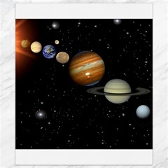 Outer Space Planets Solar System Canvas 8  X 10  by Sapixe