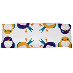 Pattern Circular Birds Body Pillow Case (dakimakura) by Sapixe