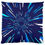 Space Trip 3 Large Flano Cushion Case (Two Sides) Back