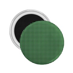 Green Triangulate 2 25  Magnets by jumpercat