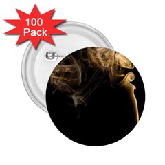 Smoke Fume Smolder Cigarette Air 2 25  Buttons (100 Pack)  by Sapixe
