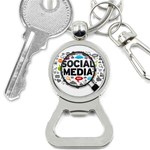 Social Media Computer Internet Typography Text Poster Button Necklaces Front