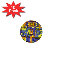 Square Background Background Texture 1  Mini Buttons (10 Pack)  by Sapixe