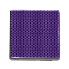 Cosmic Flowers Tiles Memory Card Reader (square) by jumpercat