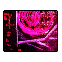 Calligraphy 2 Fleece Blanket (small) by bestdesignintheworld