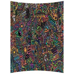 Trees Internet Multicolor Psychedelic Reddit Detailed Colors Back Support Cushion by Sapixe