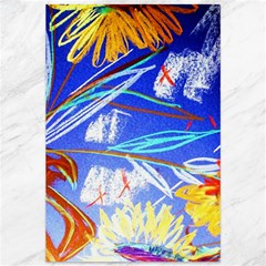Ceramic Jur And Sunlowers Canvas 12  X 18   by bestdesignintheworld