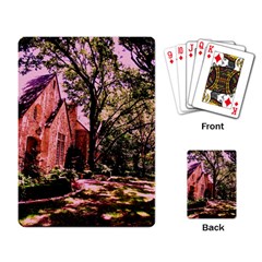 Hot Day In  Dallas 6 Playing Card by bestdesignintheworld