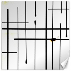 White Limits By Jandi Canvas 16  X 16   by Art2City