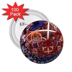 Complexity Chaos Structure 2 25  Buttons (100 Pack)  by Sapixe