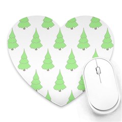 Background Christmas Christmas Tree Heart Mousepads by Sapixe