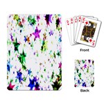 Star Abstract Advent Christmas Playing Card Back