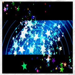 Star Abstract Background Pattern Canvas 12  X 12   by Sapixe