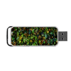 Star Abstract Advent Christmas Portable Usb Flash (two Sides) by Sapixe