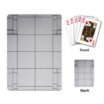 Abstract Architecture Contemporary Playing Card Back