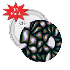 Fuzzy Abstract Art Urban Fragments 2 25  Buttons (10 Pack)  by Sapixe