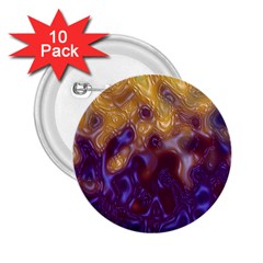 Fractal Rendering Background 2 25  Buttons (10 Pack)  by Sapixe