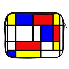 Piet Mondrian Mondriaan Style Apple Ipad 2/3/4 Zipper Cases by yoursparklingshop