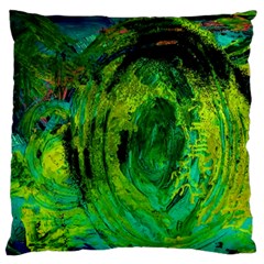 One Minute Egg 5 Large Flano Cushion Case (two Sides) by bestdesignintheworld