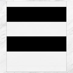 Black And White Striped Pattern Stripes Horizontal Canvas 20  X 24   by yoursparklingshop