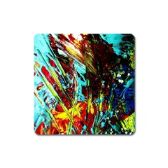 Two Hearts   One Beat 4 Square Magnet by bestdesignintheworld