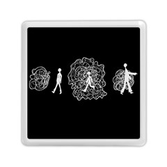 Drawing  Memory Card Reader (square)  by ValentinaDesign