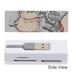 Hand Finger Drawing Fingernails Memory Card Reader (Stick)  Front