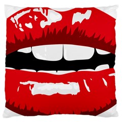 Sexy Lips Standard Flano Cushion Case (two Sides) by StarvingArtisan