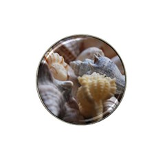 Seashells Hat Clip Ball Marker (10 Pack) by StarvingArtisan