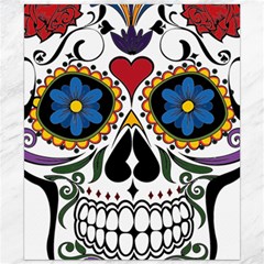 Cranium Sugar Skull Canvas 20  X 24   by StarvingArtisan