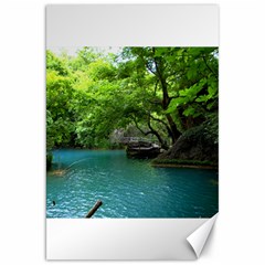 Backgrounds List Of Lake Background Beautiful Waterfalls Nature Canvas 20  X 30   by Modern2018