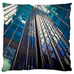 Architecture Skyscraper Standard Flano Cushion Case (two Sides) by Simbadda