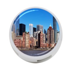 Skyscraper Architecture City 4-port Usb Hub (one Side) by Simbadda
