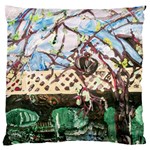 Blooming Tree 2 Large Flano Cushion Case (Two Sides) Front